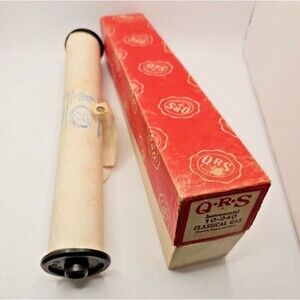 Q.R.S Classical Gas 10-240  Watson & Martin Vintage Player Piano Roll box music